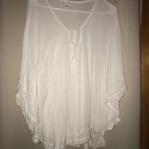 White Long Blouse